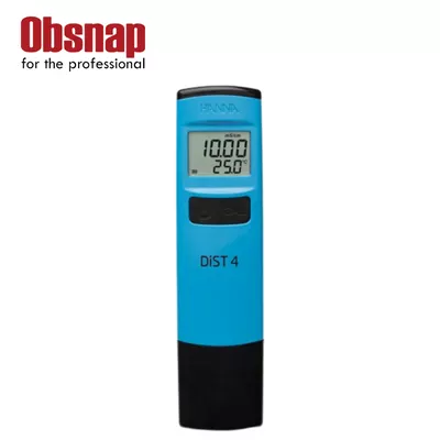 Hanna Instruments HI98304 DiST 4 Waterproof High-Range EC Tester (0.00-20.00mS/cm)