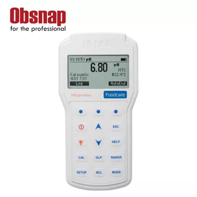 Hanna Instruments HI98162 Professional Portable Milk pH Meter