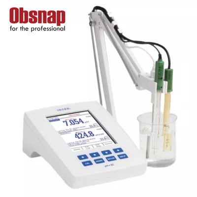 Hanna Instruments HI5522 Laboratory Research Grade Benchtop pH/mV/ISE and EC/TDS/Salinity/Resistivity Meter