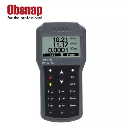 Hanna Instruments HI98199 Multiparameter Portable pH/EC/DO Waterproof Meter