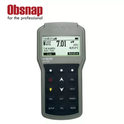 Hanna Instruments HI98190 Professional Waterproof Portable pH/ORP Meter