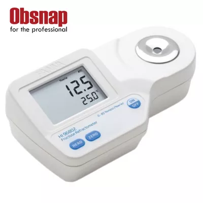 Hanna Instruments HI96821 Digital Refractometer for Measuring Sodium Chloride in Food