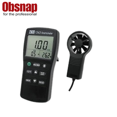 TES-1343 - Metal Vane Anemometer