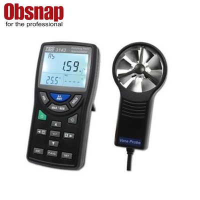 TES-3143 - Metal Vane Anemometer