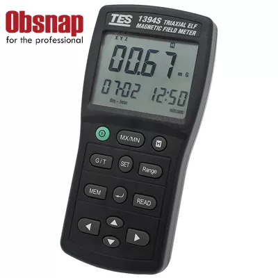 TES-1393/TES-1394S ElectroMagnetic Field Tester