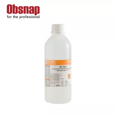 Hanna Instrument HI7035L 111800 µS/cm Conductivity Standard (500 mL Bottle)