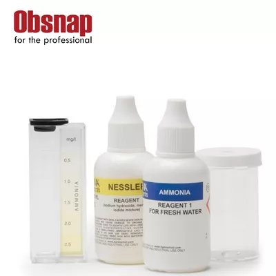 Hanna Instruments Ammonia Test Kit for Fresh Water - HI3824
