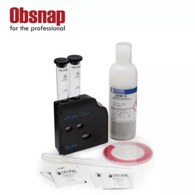 Hanna Instruments Free and Total Chlorine Low, Medium and High Range Test Kit - HI38020
