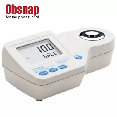 Hanna Instruments HI96800 Digital Refractometer for Refractive Index and Brix
