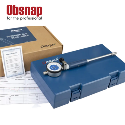 DASQUA Professional Measuring Tools 0.4”~0.7” Ranged Dial Bore Gauge With Interchangeable Carbide Anvils - Image 2