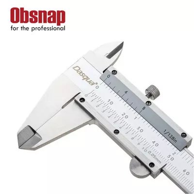 DASQUA 6 Inch/150mm Stainless Steel Vernier Caliper Micrometer/Measuring Tool Caliper