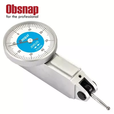 DASQUA High Precision Satin Chorme-Finished Dial Test Indicator With Calibration Certificate
