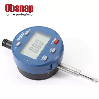 DASQUA Multi-Functional Electronic Digital Dial Indicator Gage Gauge Conversion 0-1 Inch/25.4 mm Measuring Tool