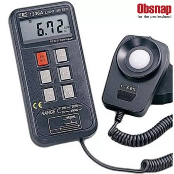 TES-1336A Datalogging Light Meter