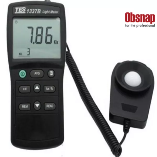 TES-1337B Lux Intensity Meter