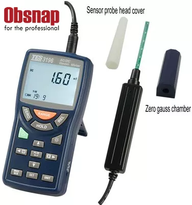 TES-3196 AC/DC Gauss Meter