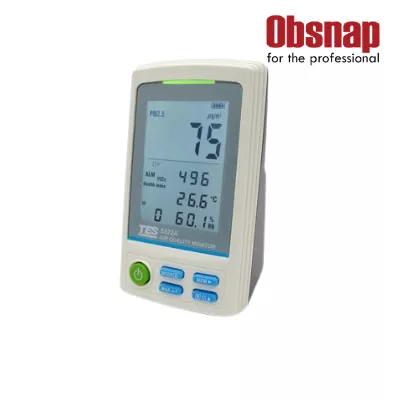 TES-5321A / TES-5322A PM2.5 Air Quality Monitor (read directly)