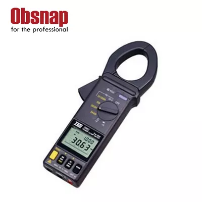 TES AC/DC 1000A Power Clamp Meter TES-3063