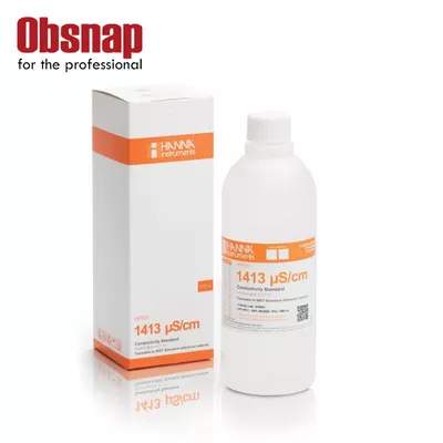 Hanna Instrument HI7031L 1413 µS/cm Conductivity Standard (500mL Bottle)