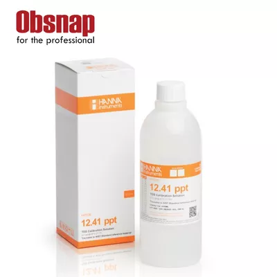 Hanna Instrument HI7036L 12.41 g/L (ppt) TDS Calibration Solution (500mL Bottle)