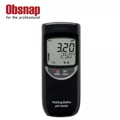 Hanna Instruments HI99131 Plating pH Portable Meter