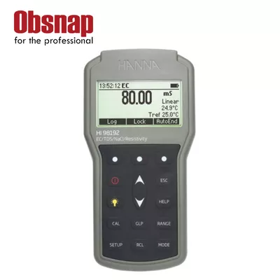 Hanna Instruments HI98192 Waterproof Portable EC/TDS/Resistivity/Salinity Meter
