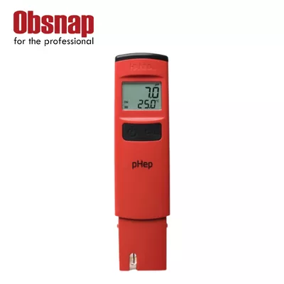 Hanna Instruments HI98107 pHep Waterproof Pocket pH Tester with 0.1 pH Resolution