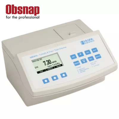 Hanna Instruments HI83414-02 EPA Compliant Benchtop Turbidity and Chlorine Meter