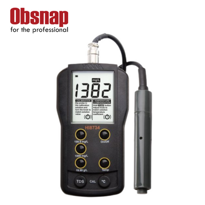 Hanna Instruments HI8734 Three Range Portable TDS Meter - Image 2