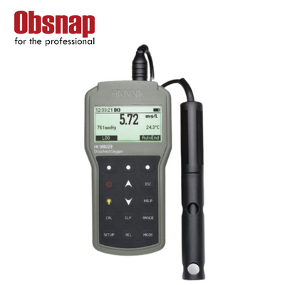 Hanna Instruments HI98193 Waterproof Portable Dissolved Oxygen and BOD Meter - Image 2