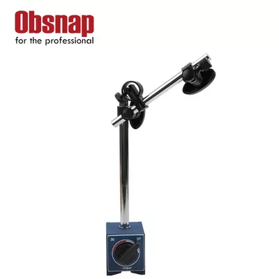 DASQUA 60Kgs / 132Lbs Magnetic Base For Digital Dial Test Indicators Industrial Precision Indicators Stand Holder With Fine Adjustment