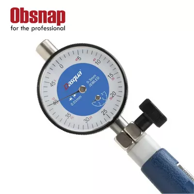 DASQUA Professional Measuring Tools 0.4”~0.7” Ranged Dial Bore Gauge With Interchangeable Carbide Anvils
