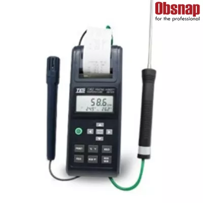 TES-1362 Printing Humidity Temperature Meter